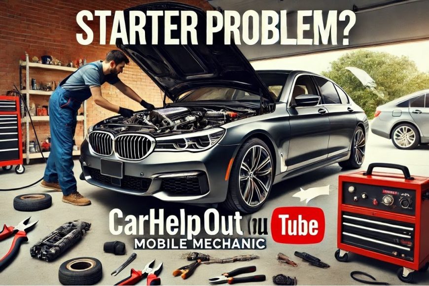 2017 BMW 750i xdrive Starter Car Issues | Mobile Mechanic Memphis Service