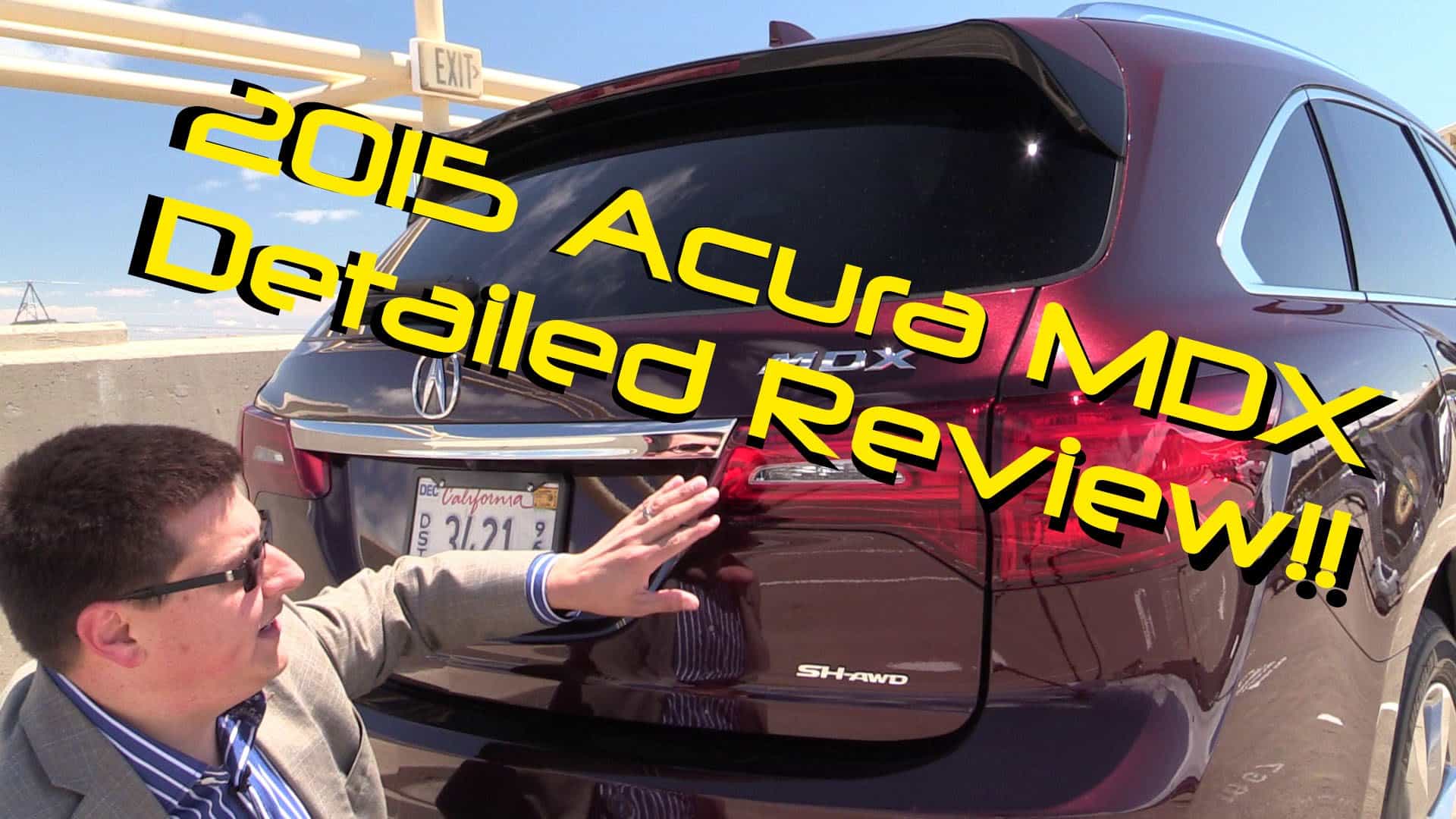 2015 Acura MDX Car Review Video