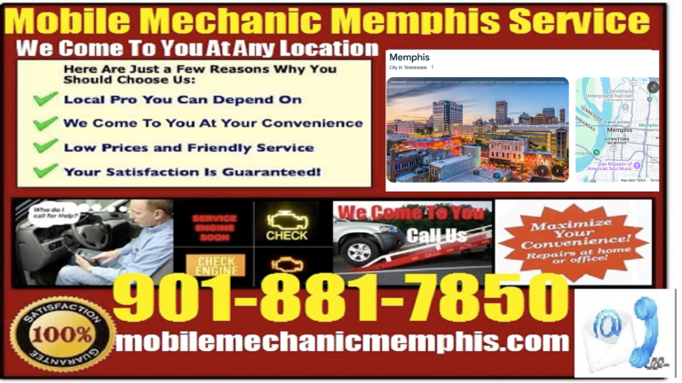 car repair and maintenance service memphis mobile mechanic auto repair shop near me