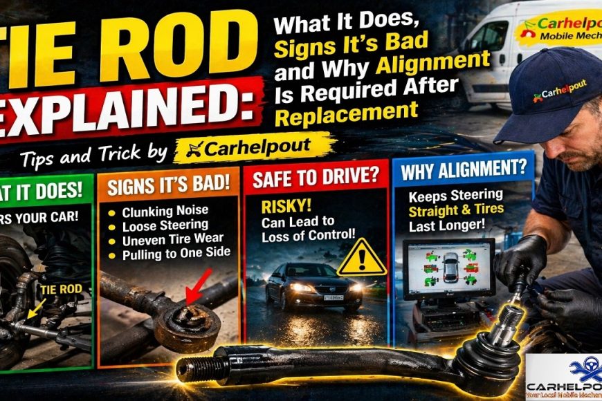 bad outer tie rod symptoms issues A1 Mobile Mechanic Memphis